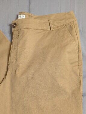 Classic Khaki Cotton Pants